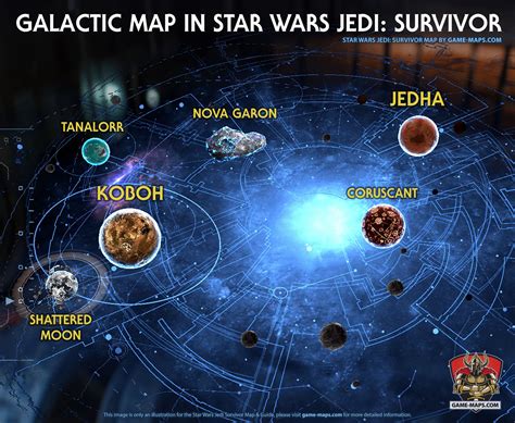 In Star Wars Jedi Survivor, there are several secret places to find and explore on the planet of Koboh, one of which is the Alignment Control Center, which. . Star wars jedi survivor interactive map